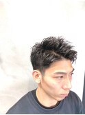 ソフト刈り上げスタイル