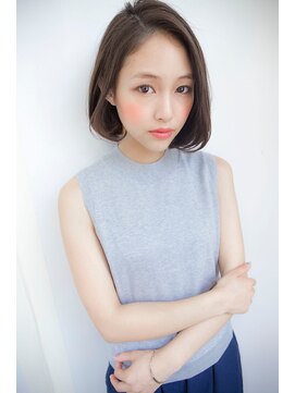 テオ(Theo) Theo /エメラルドアッシュ/ 巻き髪風パーマ/ミディアムボブ