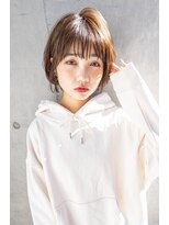 クラン(clan) 前下がりボブ/モテ髪カタログ/小顔に見せるヘア/前髪カット