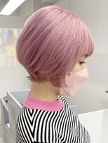 ウィコ 新宿(WICO)&nbsp;ハイピンクショート☆[新宿駅/ショコラベージュ/ベビーバング]