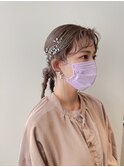 【emme×石崎】ヘアアレンジ