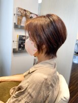 アトリエアルシュ(atelier ARCHE) えり足が浮く生えくせの丸みショートヘア