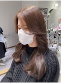 顔まわりレイヤーカット