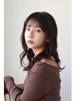 エクリ(equri×SHISEIDO)&nbsp;フェミニンウェーブ×艶カラー