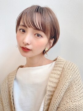 サンド 表参道(sand) 大人可愛い20代30代40代ナチュラルショートボブ前下がり