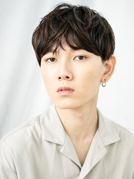 トニーアンドガイメン ホテル京阪仙台店(TONI&GUY MEN) 小顔スタイルUP！オーガニックカラーくせ毛風束感マッシュc仙台