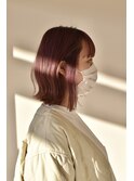 秋色カラーボブ