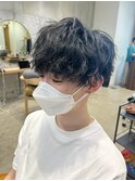 20代30代大人メンズヘア/ツーブロック/ツイストスパイラルパーマ