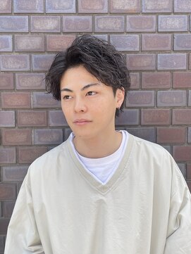 スノードロップ 高円寺店(Snowdrop) ハイライト/マッシュパーマ/ウルフ/アッシュブラック