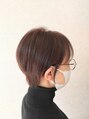 アンドット(AN.) 丸みをもたせることで、大人っぽいショートヘアに