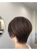 すっきりショートボブスタイル♪