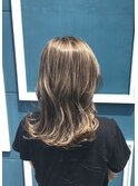 白髪ぼかしニュアンスハイライト