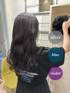 リリー 勝田台店(Lilly) 〈Lilly勝田台 佐藤愛〉ダークトーン＊ブルーブラック