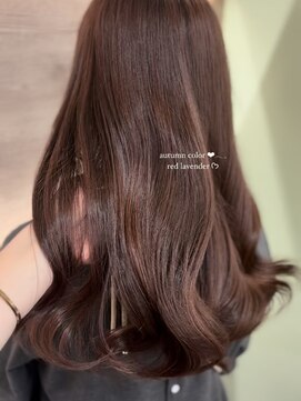 メイ 池袋(mei) レッドラベンダーカラー/暖色カラー/秋カラー/秋