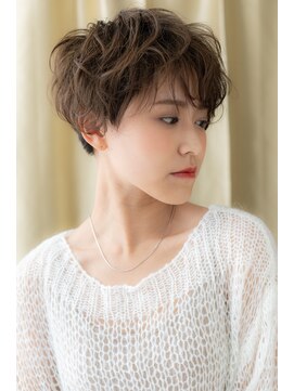 カバーヘアアンドスパ ブリス 浦和(COVER HAIR&SPA bliss) フレンチカジュアル刈り上げフェザーショート312X浦和20代30代