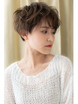 カバーヘアアンドスパ ブリス 浦和(COVER HAIR&SPA bliss) フレンチカジュアル刈り上げフェザーショート312X浦和20代30代