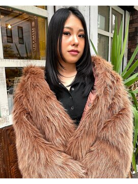 アンドピース and peace ストレートパーマ