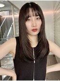 ミニウルフレイヤーカット顔周り前髪韓国ショートボブ/表参道