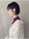 品格漂う美フォルムボブ