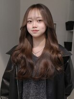 サンクプロジェクト(cinq PROJECT) ダメージレスなブリーチカラーで作るミルクティーブラウンカラー