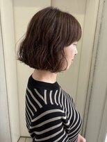 ヘアーデザイン シュシュ(hair design Chou Chou by Yone)&nbsp;コテ巻き風パーマ/ボブパーマ/福岡美容院/30代/40代/50代