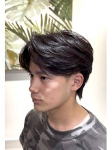 ビビット 大宮店(Vivid) 毛流れセンターパート／フェザーパーマ