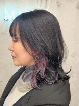 ミリィバイアヤラ 船橋店(MIRYI by ayala) 【CHIHARU】ピンクラベンダー/イヤリングカラー/船橋