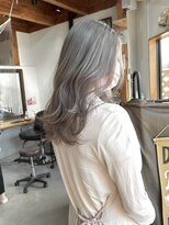 ラック 津田沼(LUCK)&nbsp;シルバー/ケアブリーチダブルカラーインナーカラー