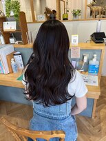 メルク ユニ(merc.uni)&nbsp;韓国風ぶどうカラー12/14黒髪