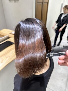 フェリア 松山(Feria) 【Feria松山】髪質改善ストレート☆本宮