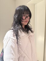 ノラギンザユー(NORA GINZA/U) ウルフウフルカットレイヤーカットパーマ