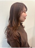 ナチュラル×フェミニティ☆ゆるふわコテ巻き風パーマ