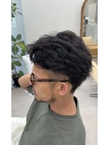 ITSUKI men's&nbsp;色気のある大人のゆるめツイストパーマスタイル