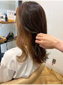 イヤリングカラー美シルエットなみなみウェーブ