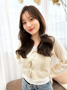ユイマァル 岡山(YUIMARL) 岡山レイヤーカット20代30代ブリーチなしダブルカラーベージュ