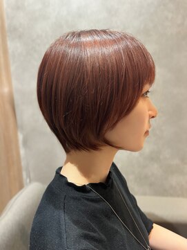 カプロメゾンギンザ 銀座店(Capullo maisonGINZA) 小顔に見せる丸みショート