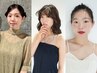 ヘアセット+ポイントメイク 7700円