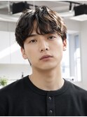 韓国風ナチュラルマッシュ　韓国風コンマヘア　シャギーマッシュ