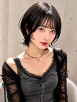シー バイ ロンド 新宿(Sea by Lond)&nbsp;【福島】アースカラー耳かけくびれヘアショートボブ新宿