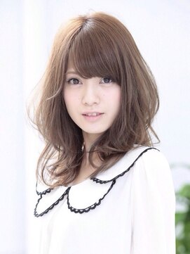 オーシャントーキョー(OCEAN TOKYO) スタイリング簡単！柔らかパーマミディ