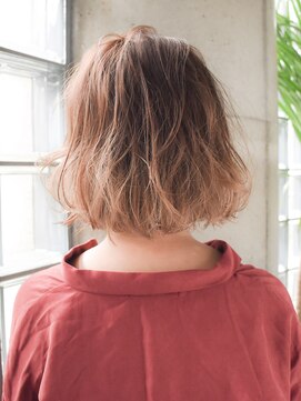 リリアン 青山(relian) ボブのフワフワ感がかわいいパーマ♪