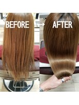 ルーミールーム(RoomieRoom)&nbsp;髪質改善ストレートさらツヤまとまり感UPナチュラルブラウン