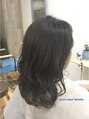モンクール ファム(mon coeur femme) コテで巻きやすく!カラーはイルミナカラーのオーシャン