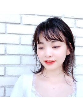 オーガニックエコ 川越(organic+eco) 透け感×パーマ【川越/本川越/イルミナカラー/ヘッドスパ】