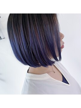 テクライズ 豊橋店(TECHRISE) グラデーションブルー☆