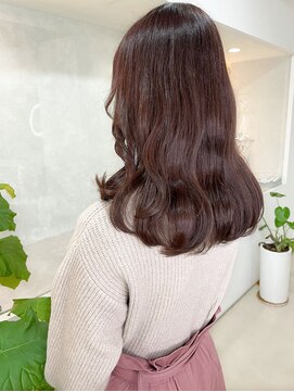 ジーナ 名駅(XENA.) 《xena》haru☆モカピンク×ツヤ巻きウェーブ♪