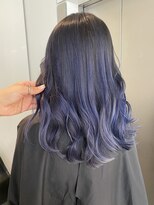 アライブ ハラジュク(ALIVE harajuku)&nbsp;【指名限定】バレイヤージュ×ブルーラベンダー