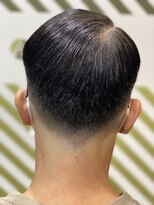 バーバーバー 千葉(BARBER-BAR) 七・三フェードスタイル【BARBER-BAR千葉/千葉駅】