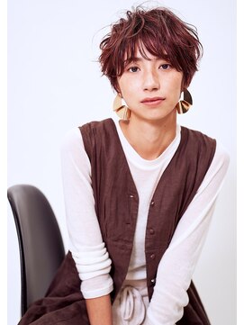 モア 下通店(MORE) 秋冬を感じる暖色カラーのショートヘア