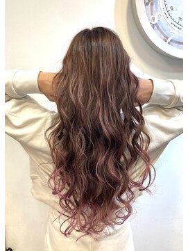 フィックス ヘアー(FIX hair) ピンクハイライト
